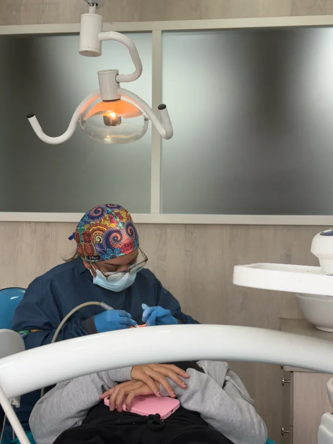 Diagnóstico con radiografía en consultorio